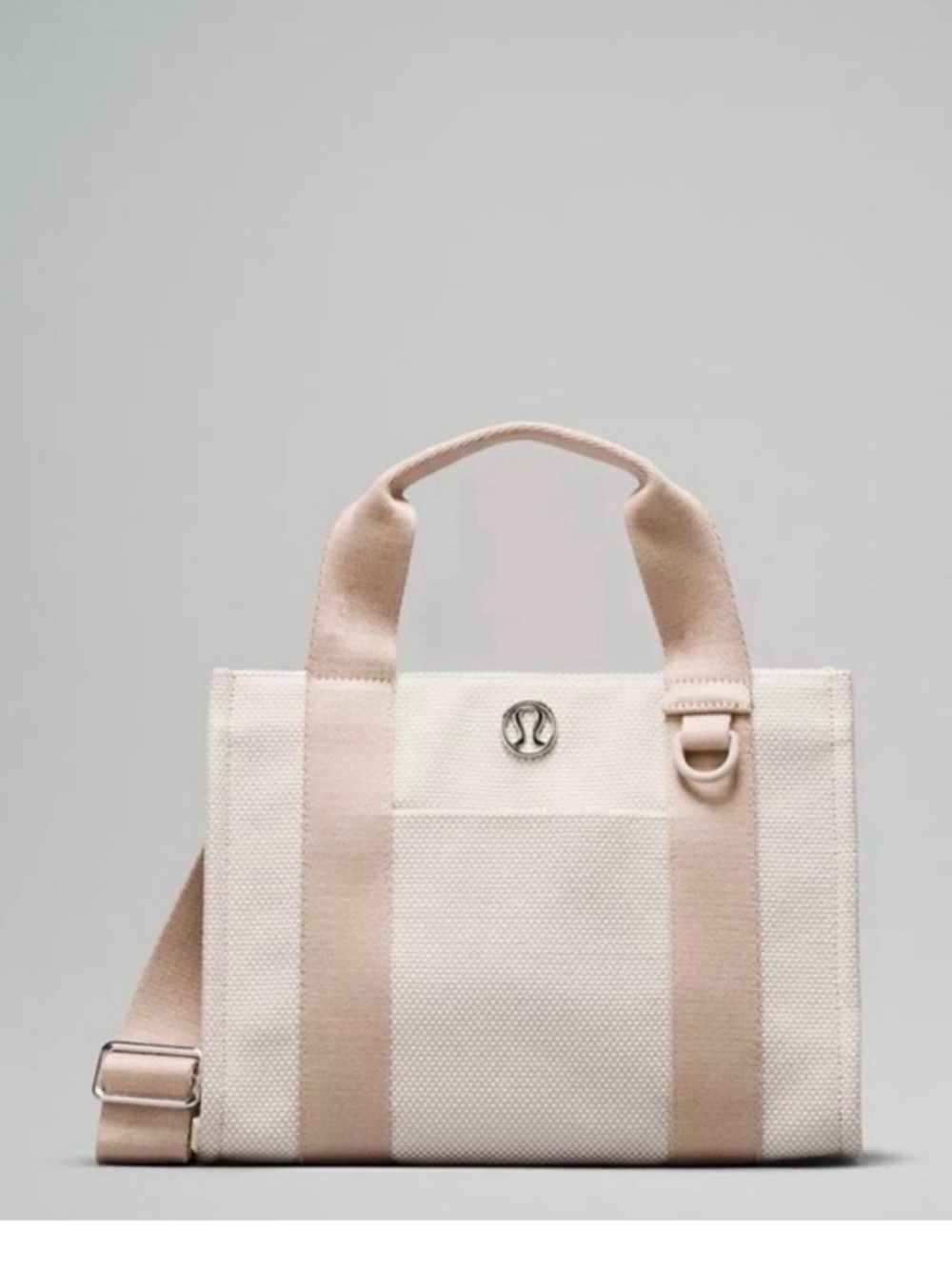 Lululemon Two Tone Canvas Tote Mini SOLD OUT NWT 🌟